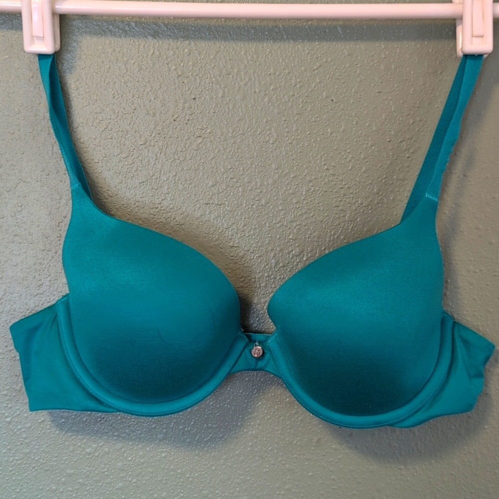 Victoria's Secret Showstopper bra, teal, 34b